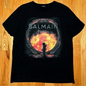 Balmain Flock Sun Logo Tshirt 🔥🔥